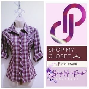 EMBELLISHED BUTTON DOWN